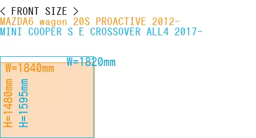 #MAZDA6 wagon 20S PROACTIVE 2012- + MINI COOPER S E CROSSOVER ALL4 2017-